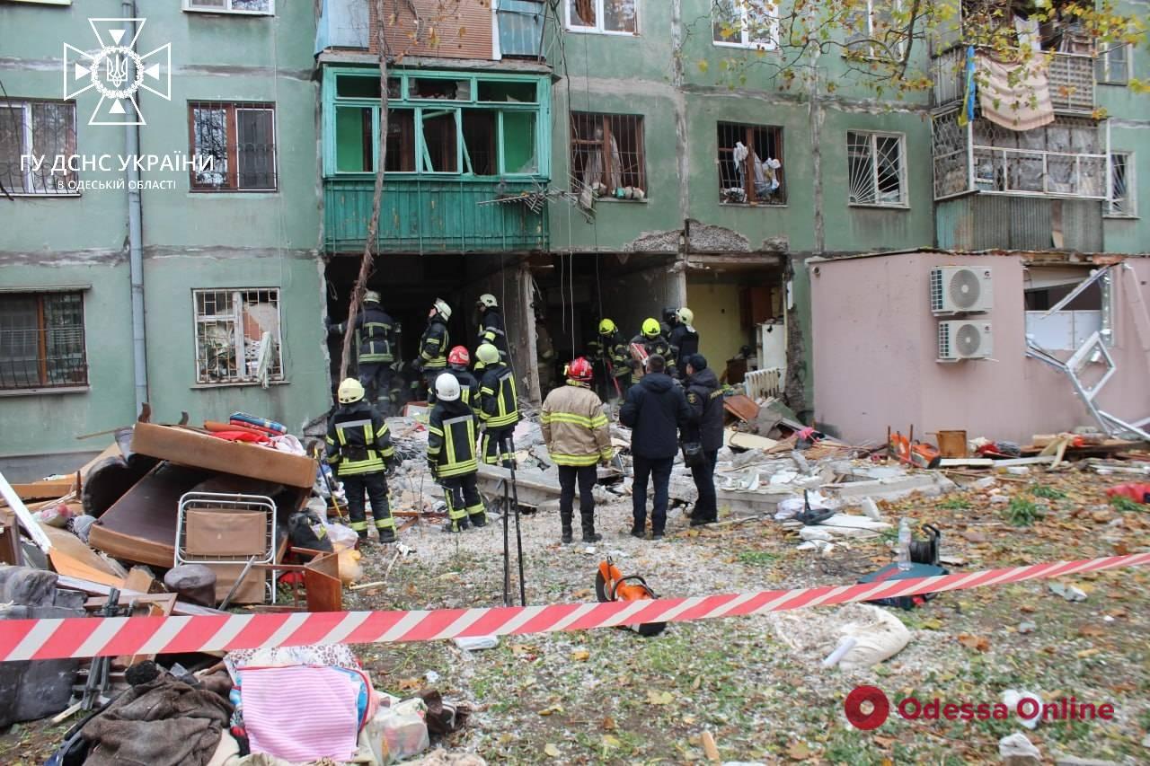 Взрыв газа на Краснова в Одессе: спасатели рассказали подробности (фото, видео)