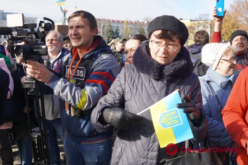 «За каждый освобожденный город мы платим очень высокую цену», — Зеленский