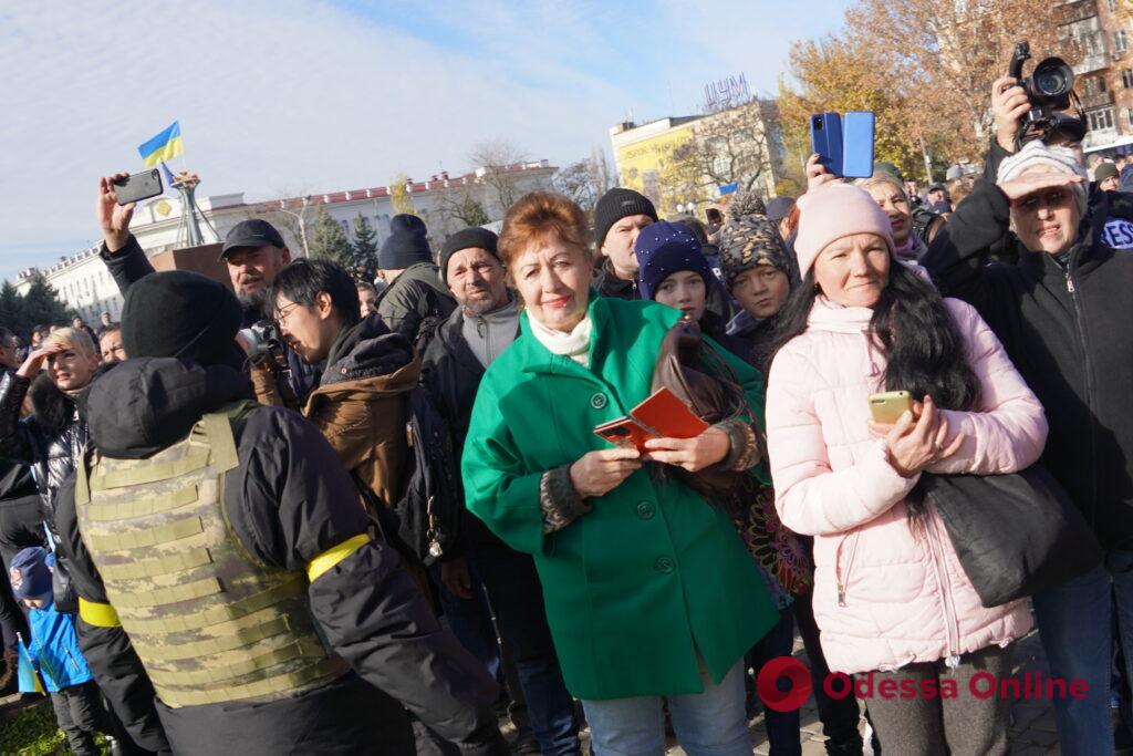 «За каждый освобожденный город мы платим очень высокую цену», — Зеленский