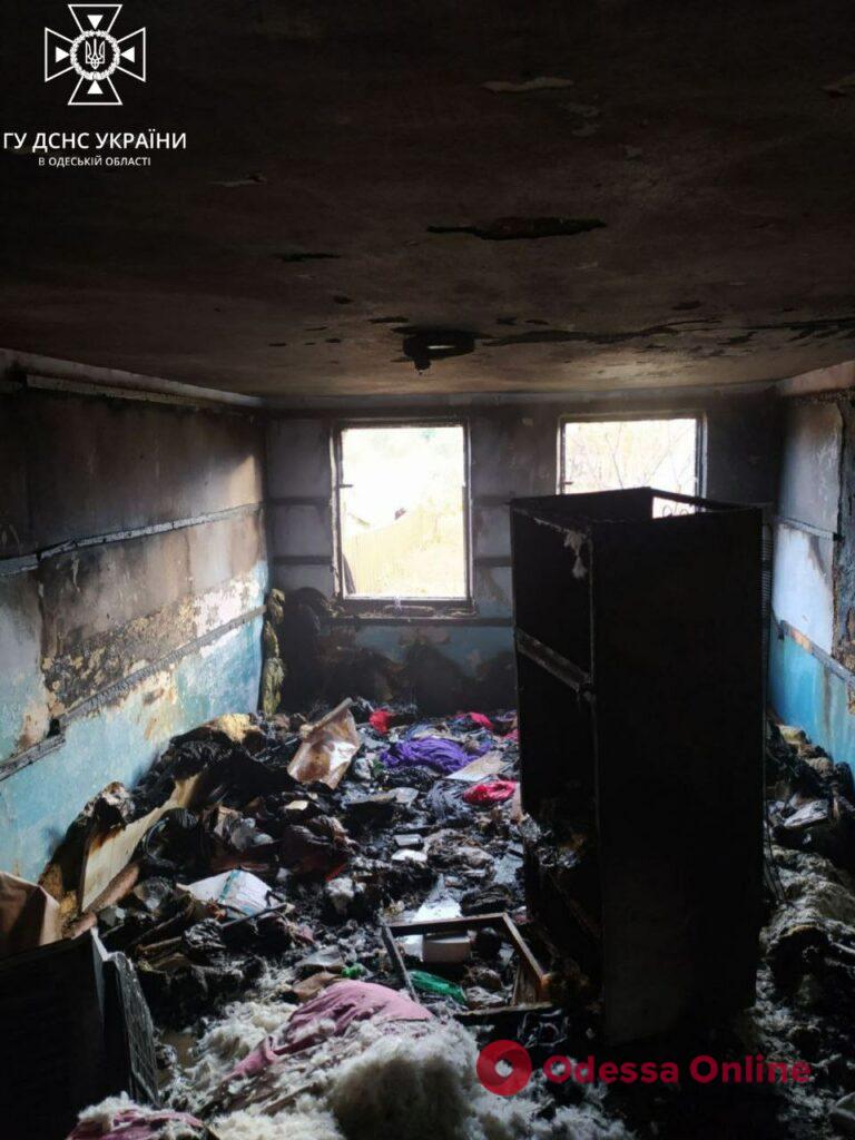 На Одещині сталася пожежа у приватному житловому будинку (фото)