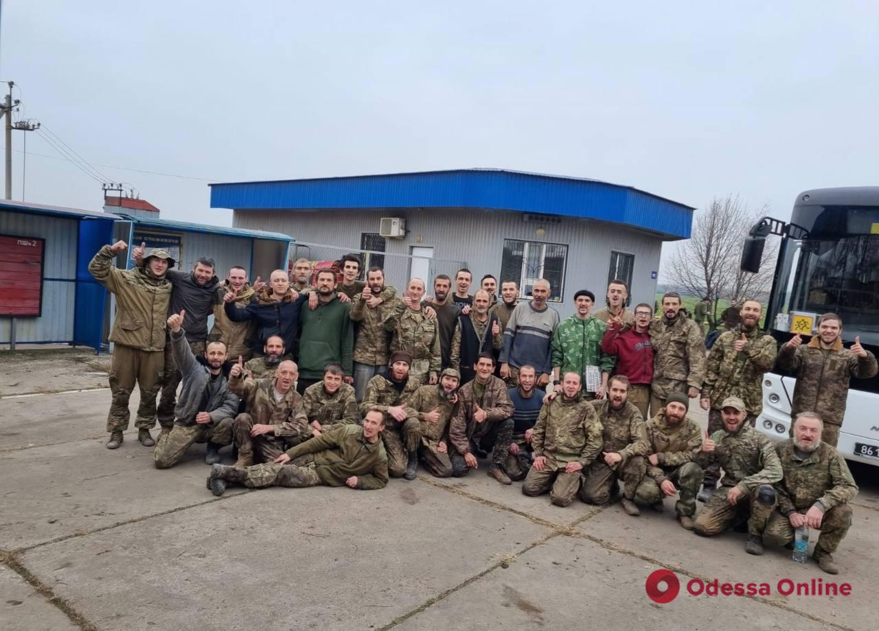 Украина вернула из плена еще 45 защитников