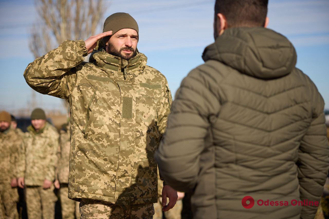 Владимир Зеленский приехал в Херсон (фото)