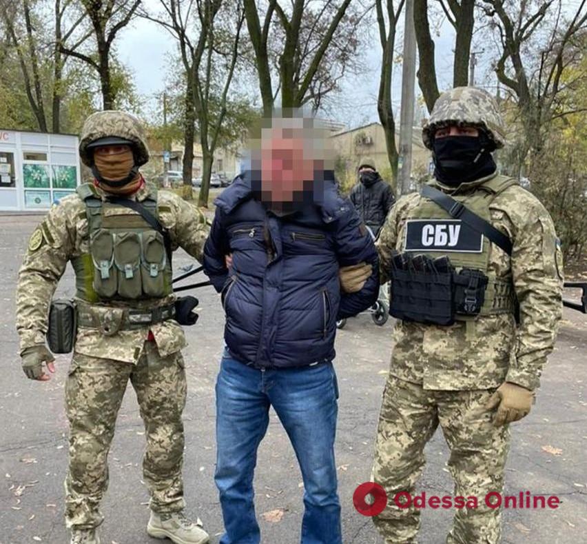 В Одессе задержали агента фсб, который снимал на видеорегистратор позиции Сил обороны