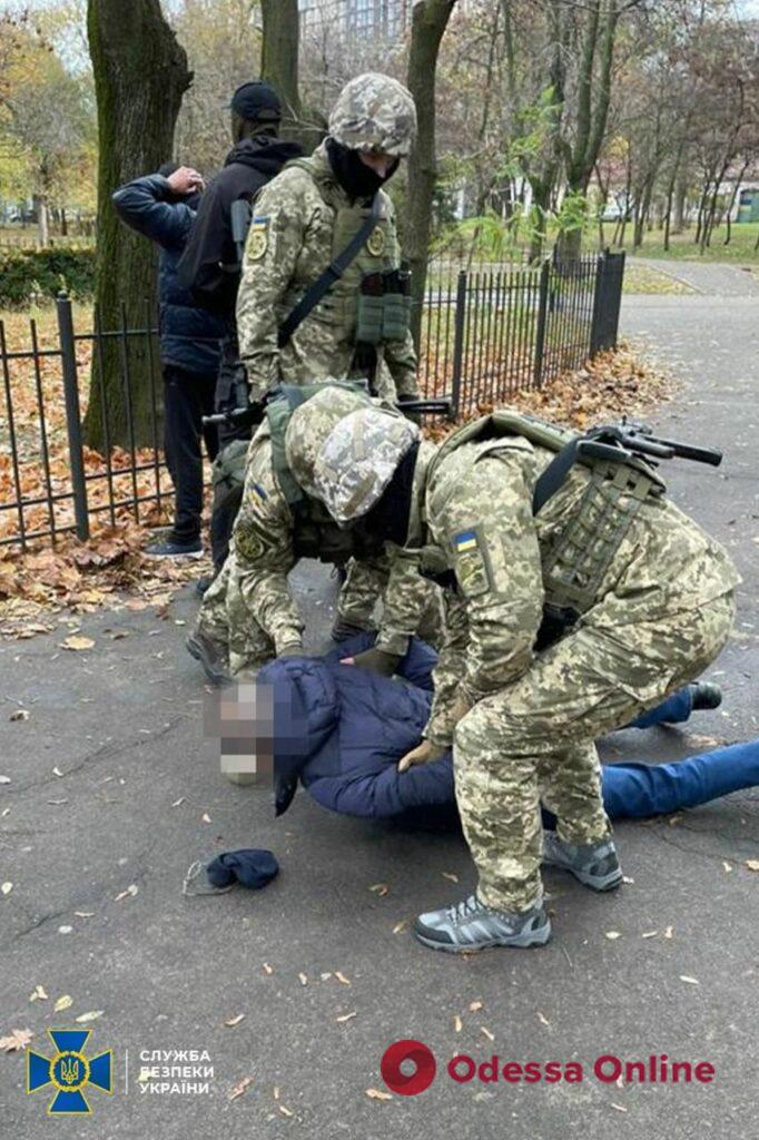 В Одесі затримали агента фсб, який знімав на відеореєстратор позиції Сил оборони