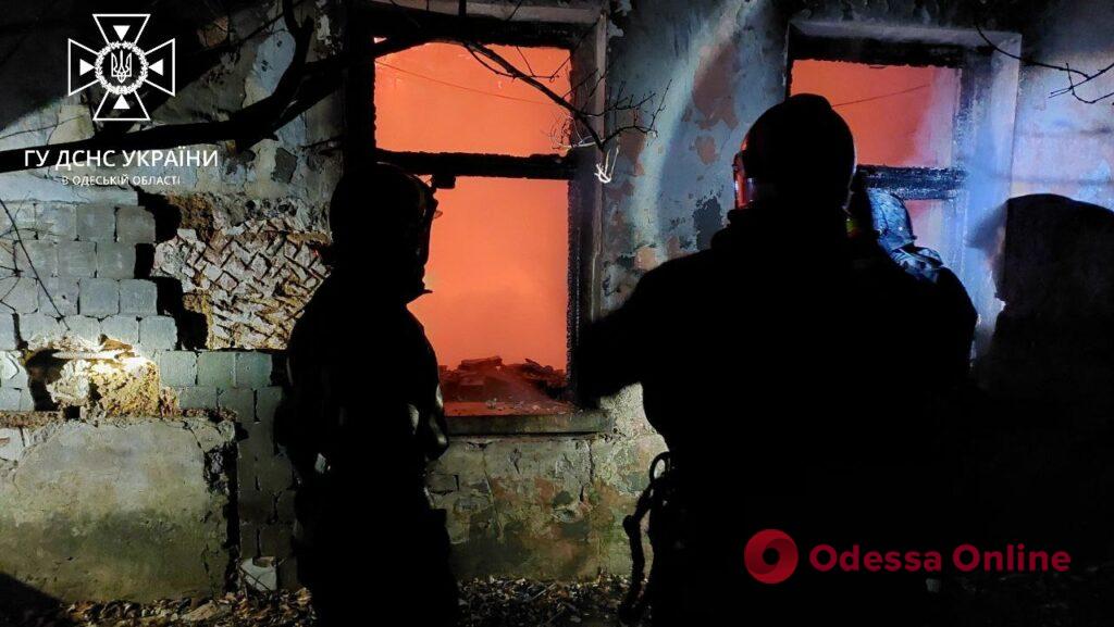 В Одесі на території санаторію «Молдова» згоріла будівля