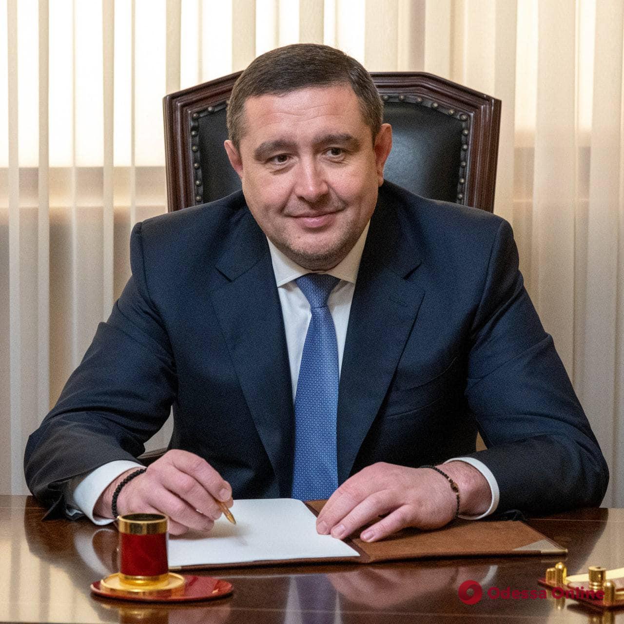 Президент відзначив орденом «За заслуги» ІІІ ступеня голову Одеської обласної ради