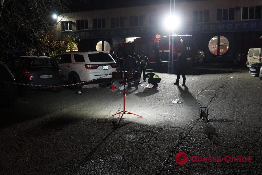 Взрыв на Прохоровской в Одессе: пострадали двое гражданских и пятеро полицейских