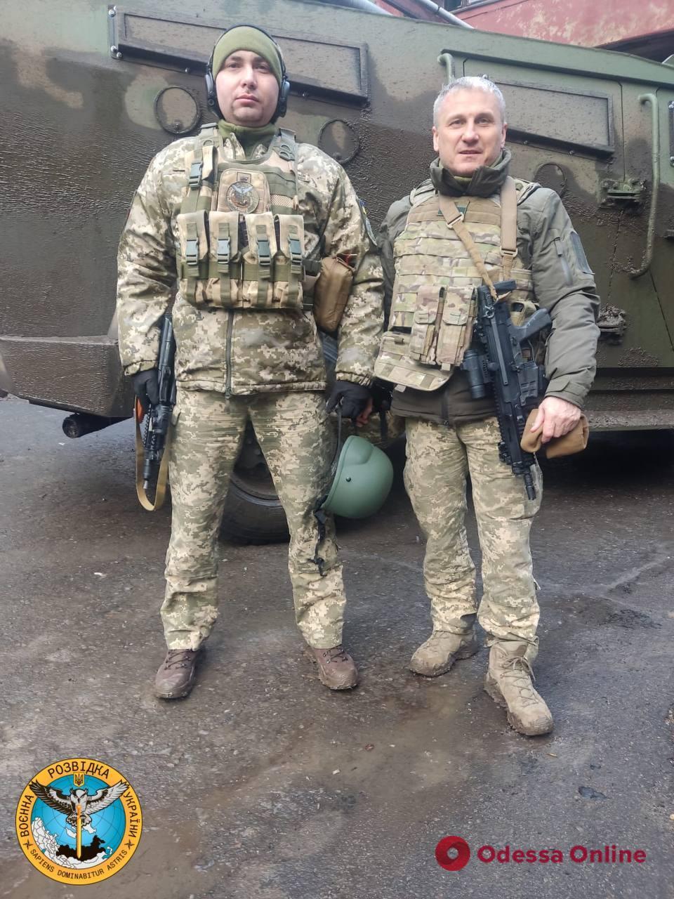 Кирилл Буданов посетил передовые позиции в Бахмуте