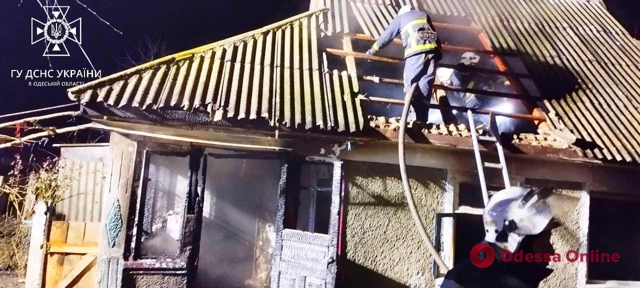 В Одесской области пожар забрал жизни женщины и троих детей (видео)