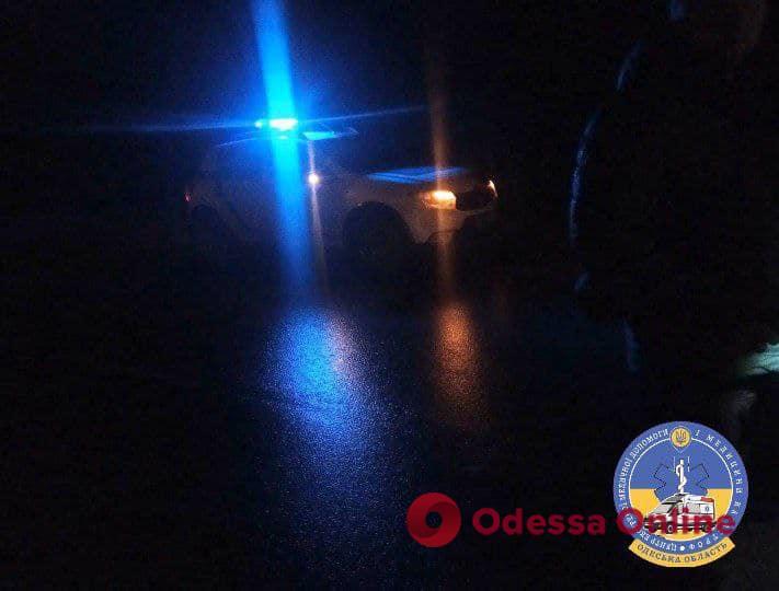ДТП на Одещині: мікроавтобус з’їхав у кювет та перевернувся