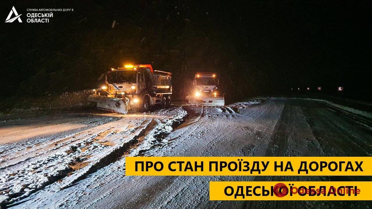 На дороге Одесса-Рени восстановили движение грузовиков