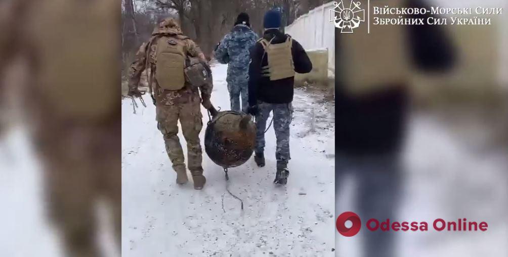 В Одесской области уничтожили противокорабельную мину