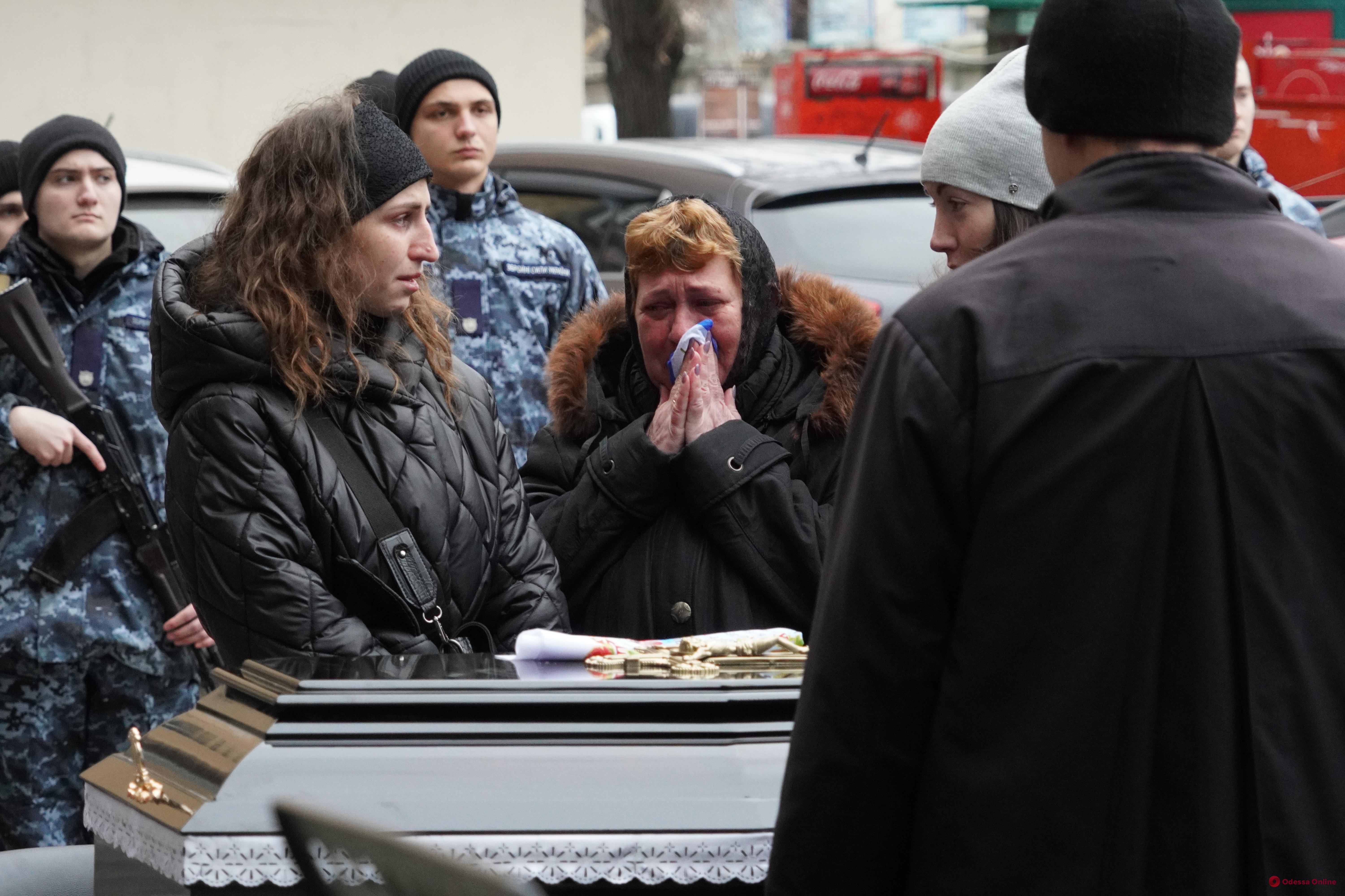 В Одессе простились с погибшими защитниками Украины Александром Фирсовым и Денисом Засименко