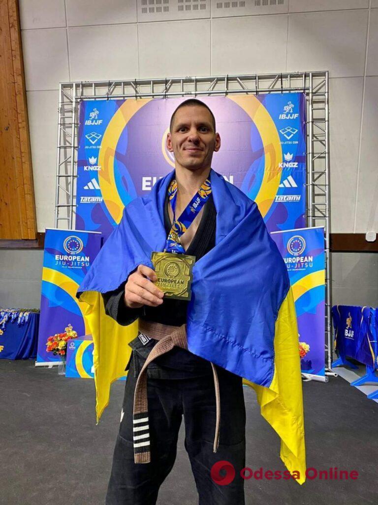 Одессит завоевал второе «золото» чемпионата Европы по бразильскому джиу-джитсу