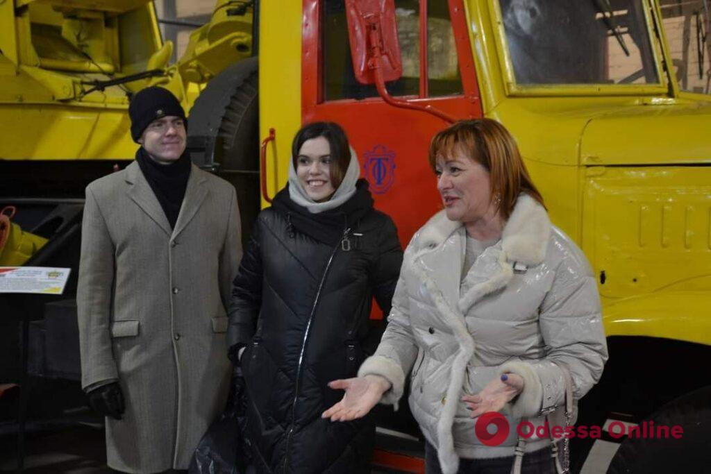 В Одессе в музее истории электротранспорта прошли рождественские экскурсии