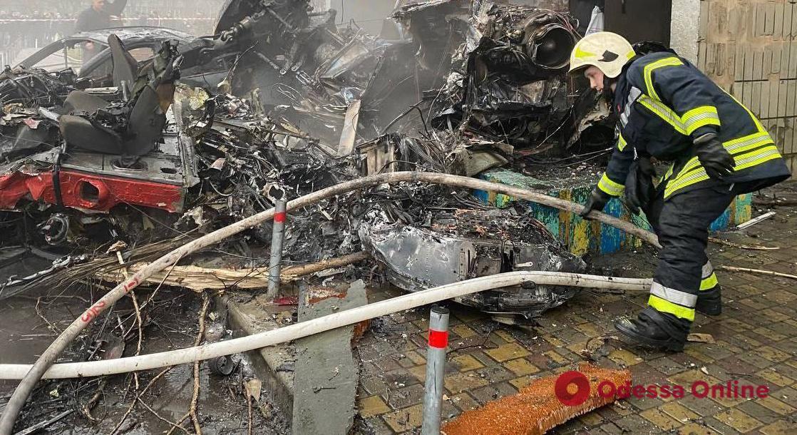 СБУ розслідує трагічну аварію гелікоптера у Броварах: є кілька версій