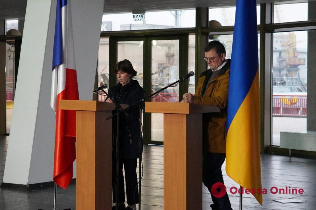 Міністерка закордонних справ Франції Катрін Колонна відвідала Одесу