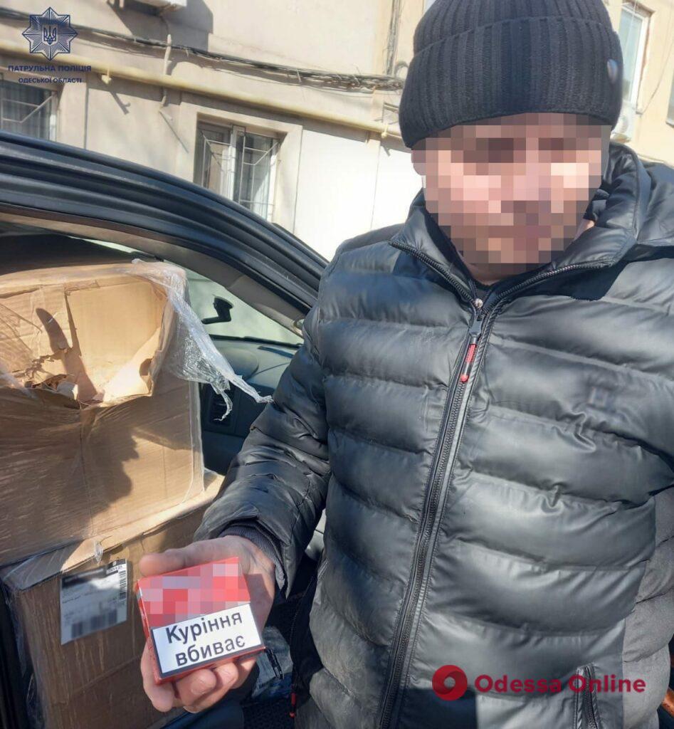 В Одессе задержали табачного контрабандиста