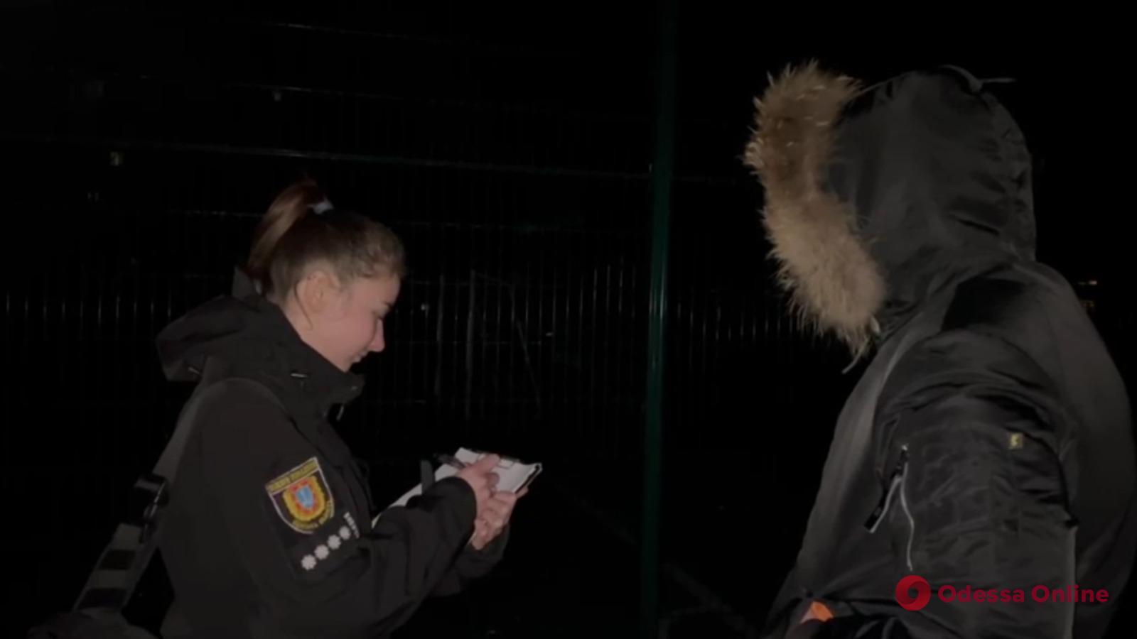 Одеські поліцейські шукають хулігана, який запустив феєрверк