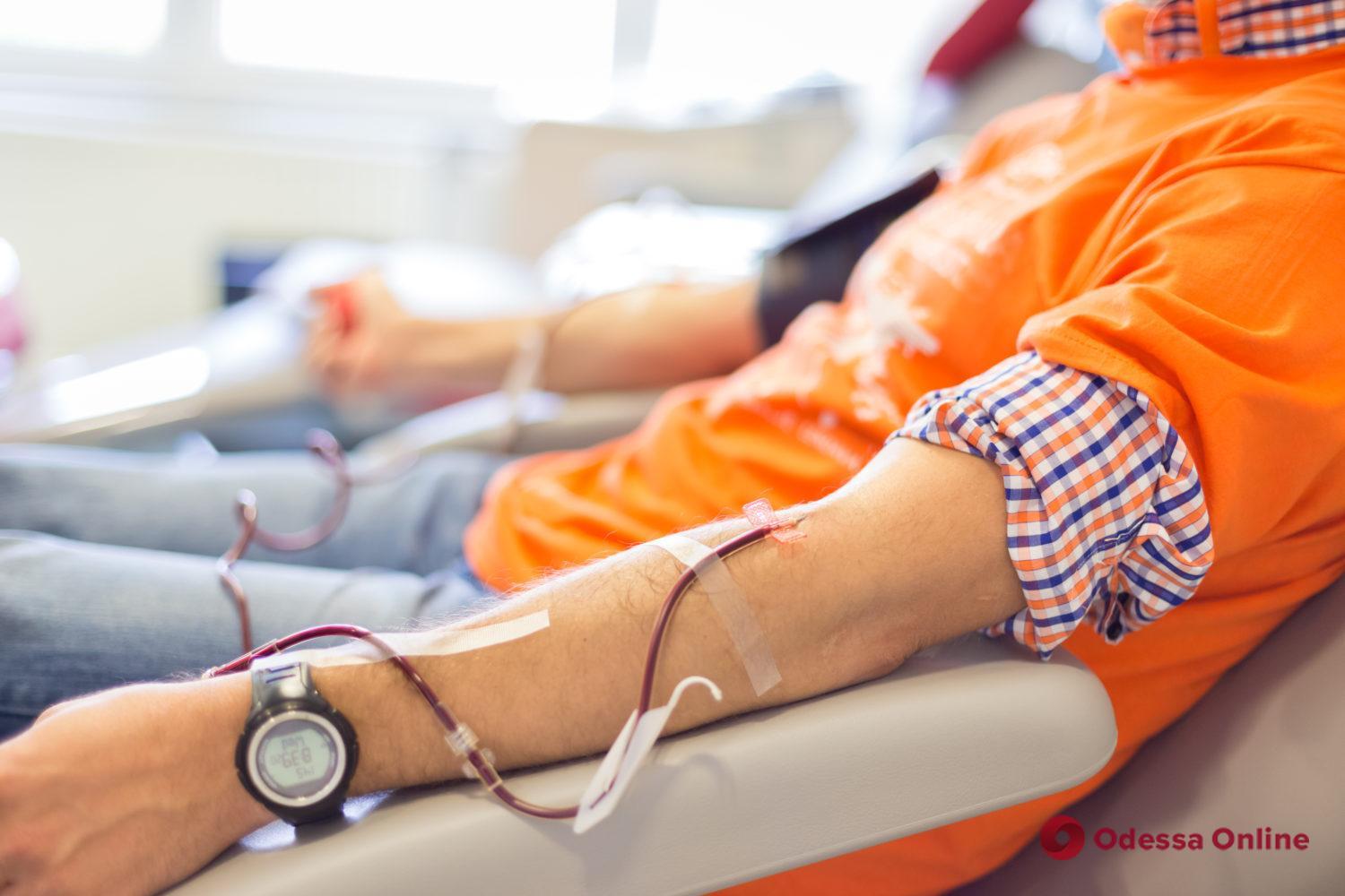 За год войны донорами крови стали около 3,7 тыс. одесситов
