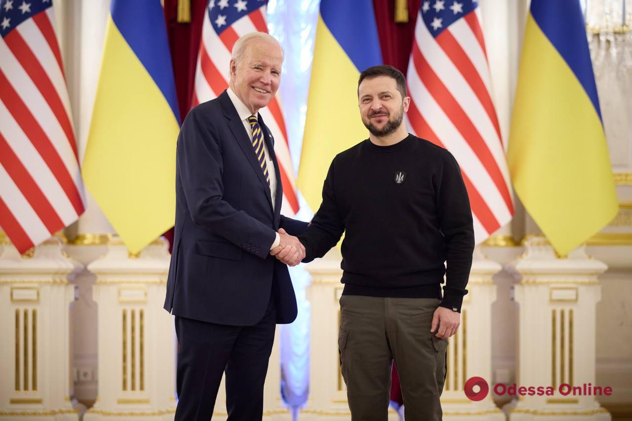 Президент США Джозеф Байден прибыл в Киев