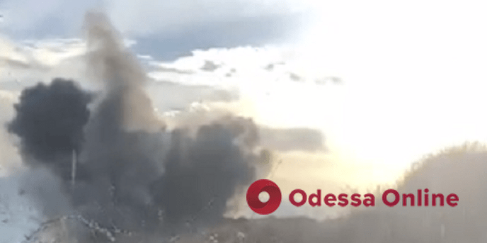 К берегам Одесской области вынесло мину – ее уничтожили (видео)