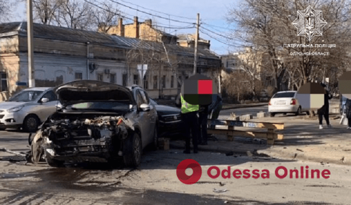 В Одессе столкнулись два авто – есть пострадавший