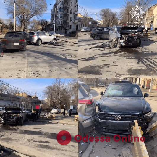 В Одесі зіткнулися два авто – є постраждалий