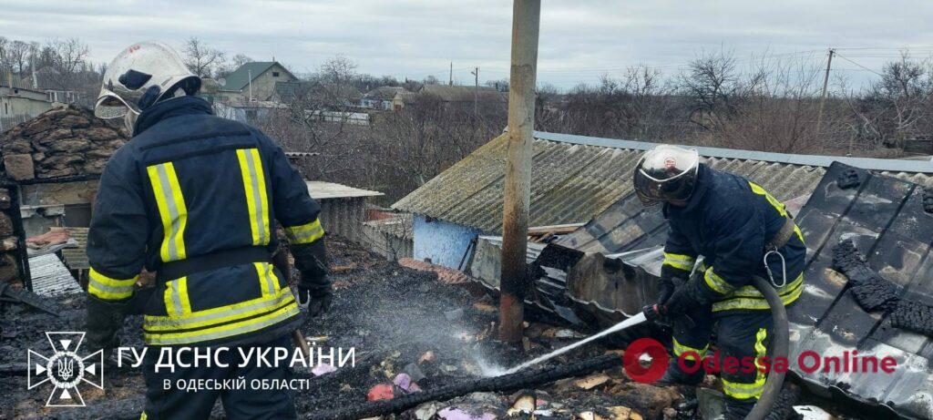 В Одеській області на пожежі загинув чоловік