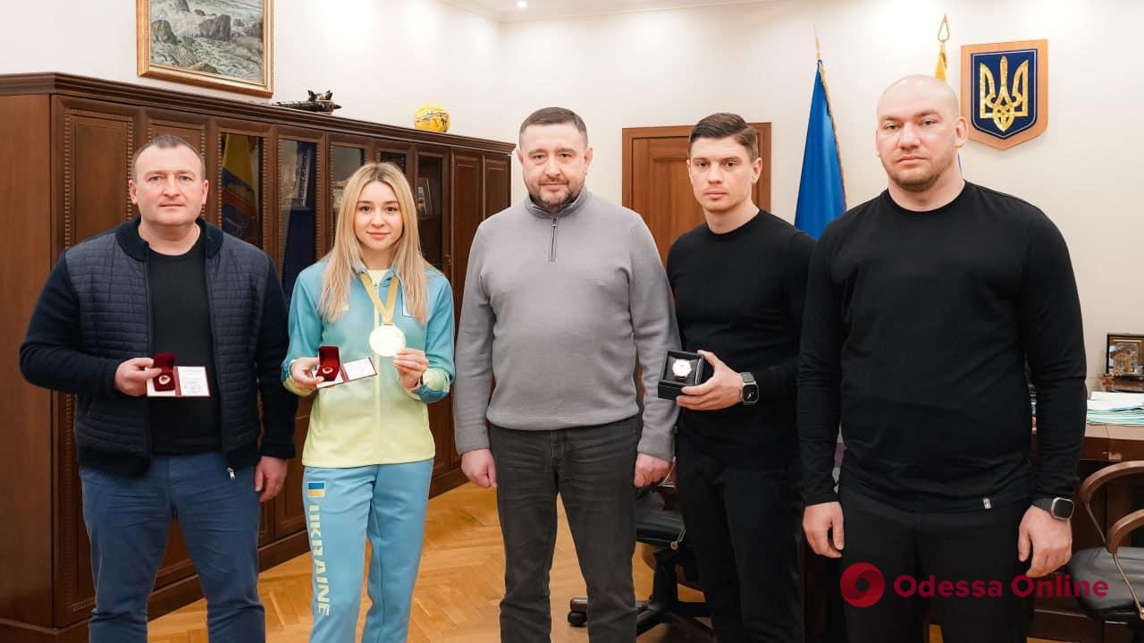 В Одеській облраді представили до нагород двох уродженок Одещини, які стали призерками чемпіонату Європи з карате
