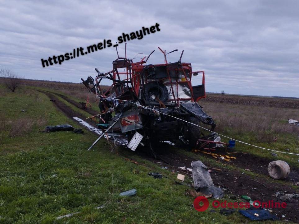 В Николаевской области авто ГСЧС подорвалось на вражеской мине