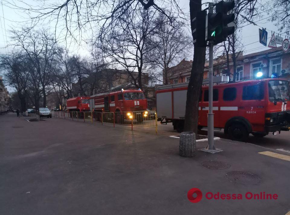 В Одессе произошел пожар в Украинском театре