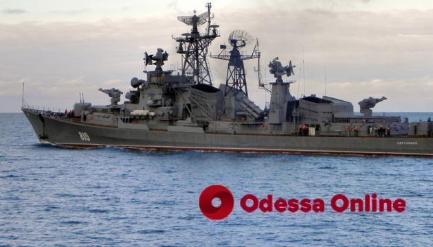 Враг держит в Черном море восемь кораблей, среди них один ракетоноситель