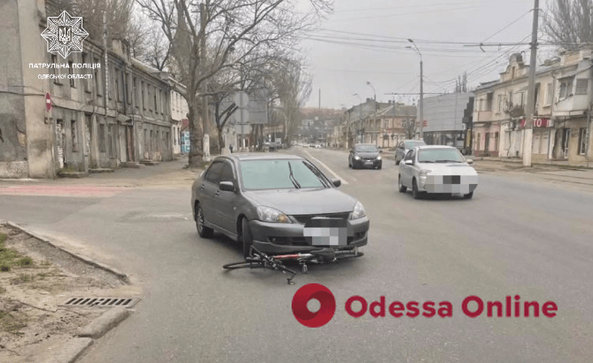 В Одесі Mitsubishi збив велосипедиста