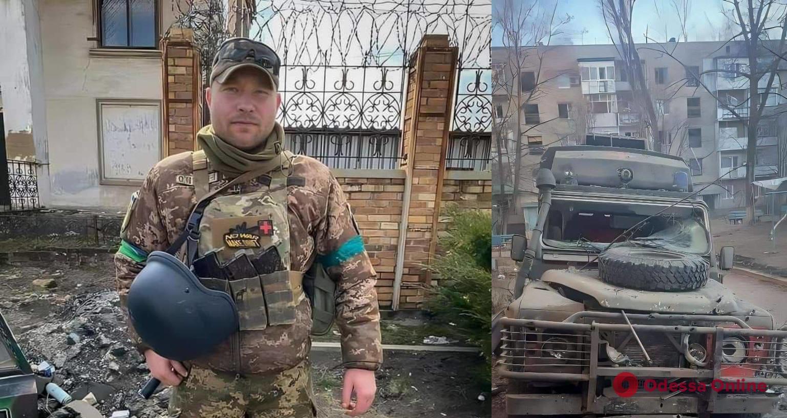 Війна у обличчях: водій-санітар з Одещини зі 122-ї ОБрТрО евакуює поранених бійців з Бахмута