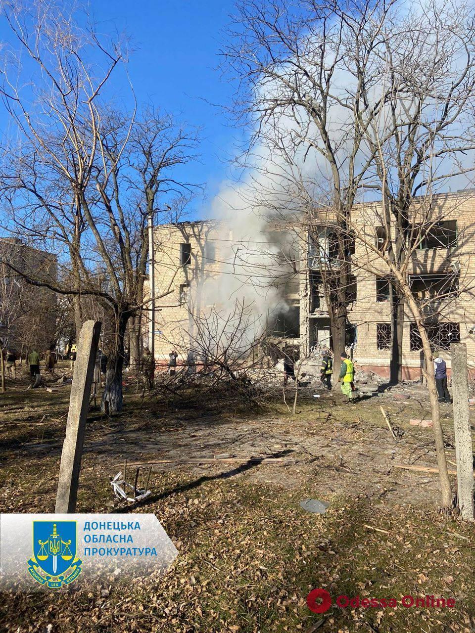 Россияне ударили по центру Краматорска – один человек погиб