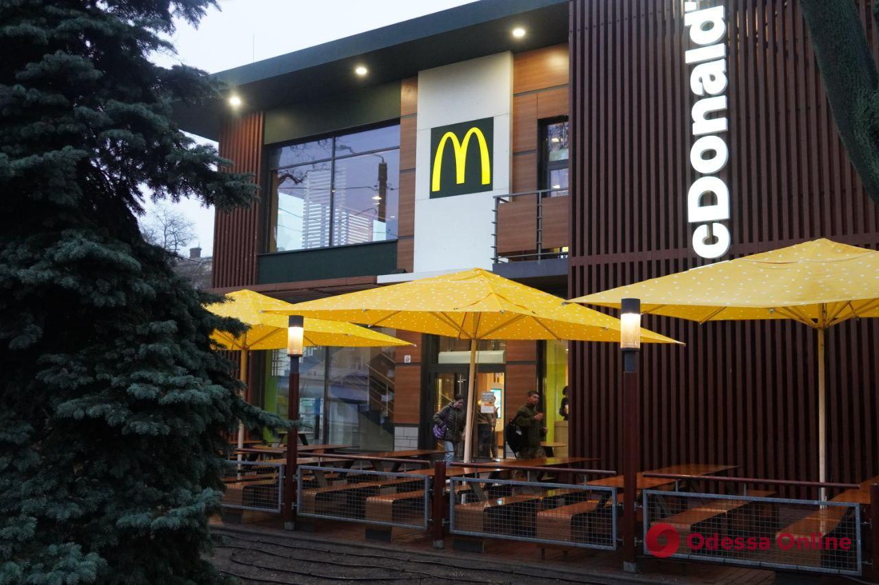В Одессе открылись пять ресторанов McDonald’s
