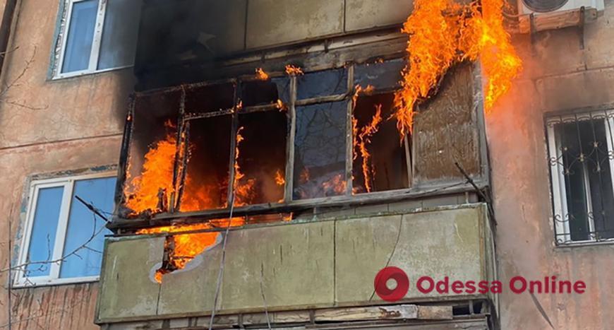 Измаил: мужчина погиб при пожаре на балконе квартиры
