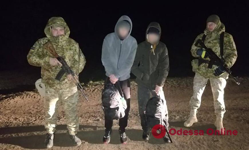 Одесская область: на границе с Молдовой поймали четырех уклонистов