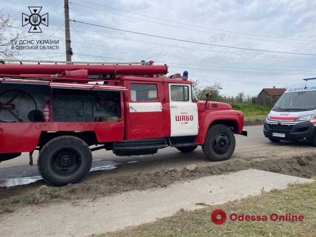 На Одещині сталася пожежа у житловому будинку (фото)