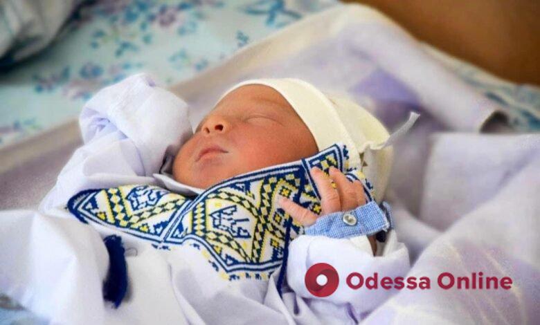 За неделю в Одессе родился 131 маленький украинец