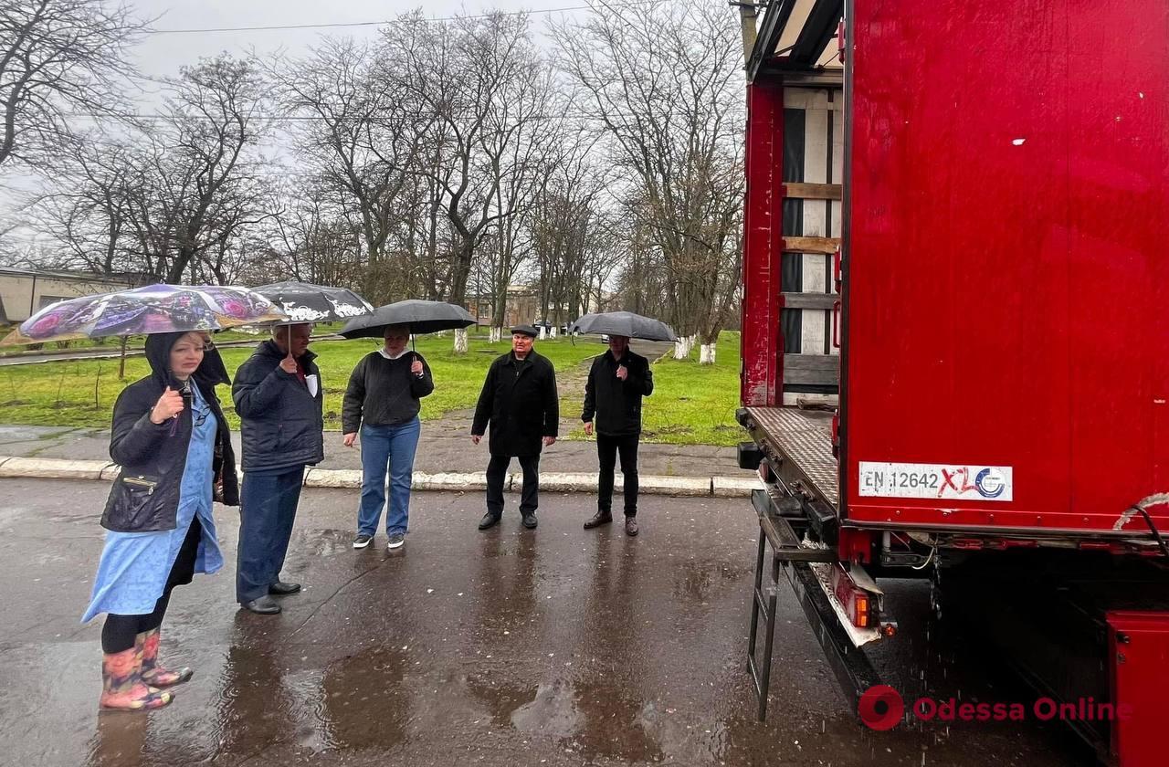 Одеська обласна психіатрична лікарня отримала гуманітарну допомогу зі США