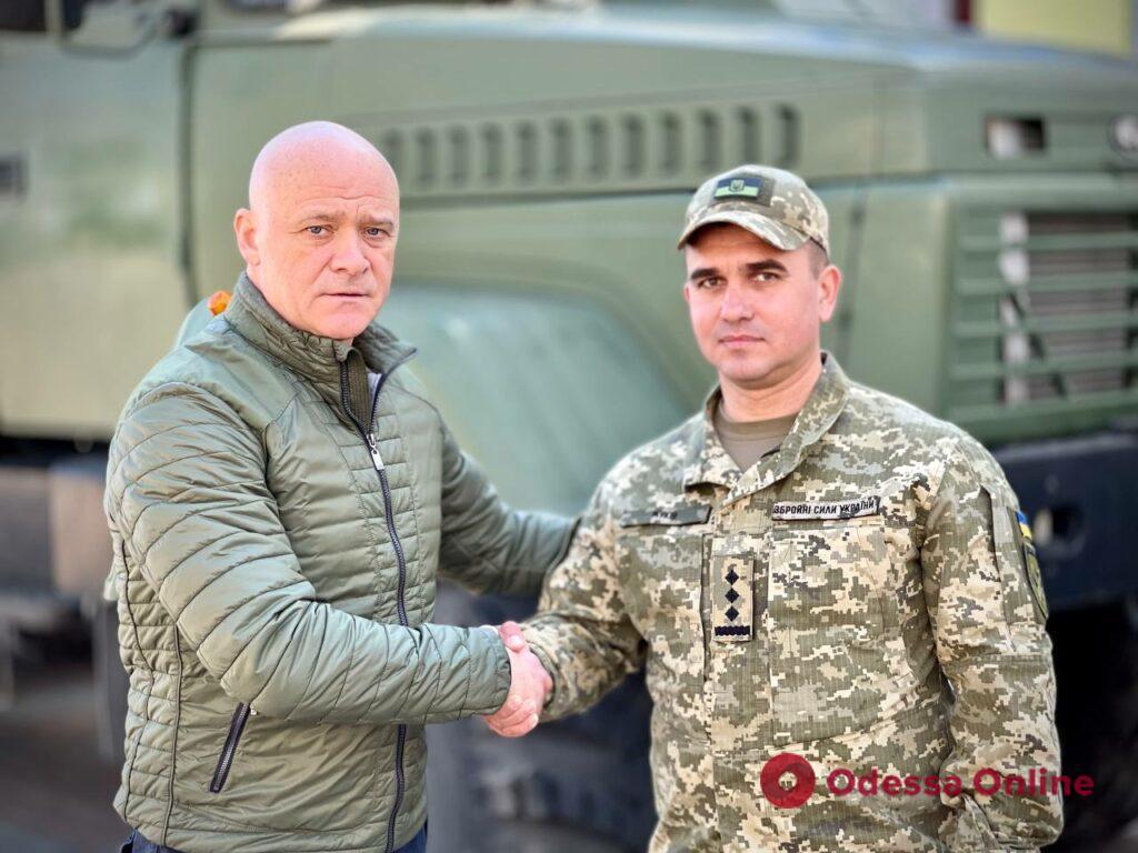 Одесская бригада ТрО получила очередную помощь от Одессы