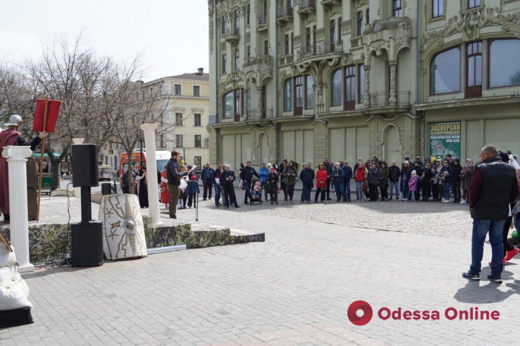 В Одессе провели пасхальную реконструкцию (фоторепортаж)
