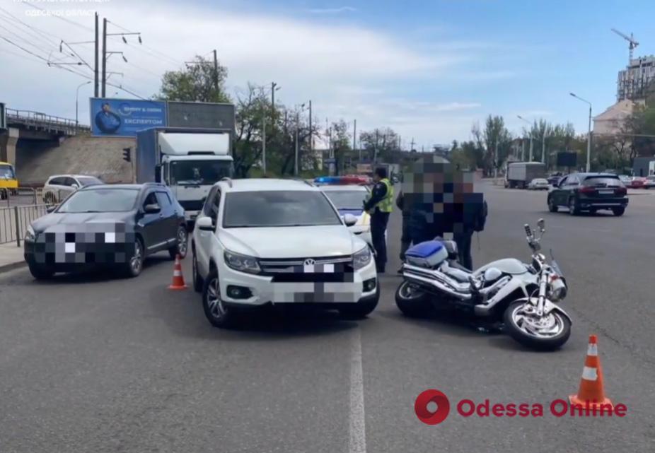 Внаслідок ДТП в Одесі мотоцикліст опинився у лікарні