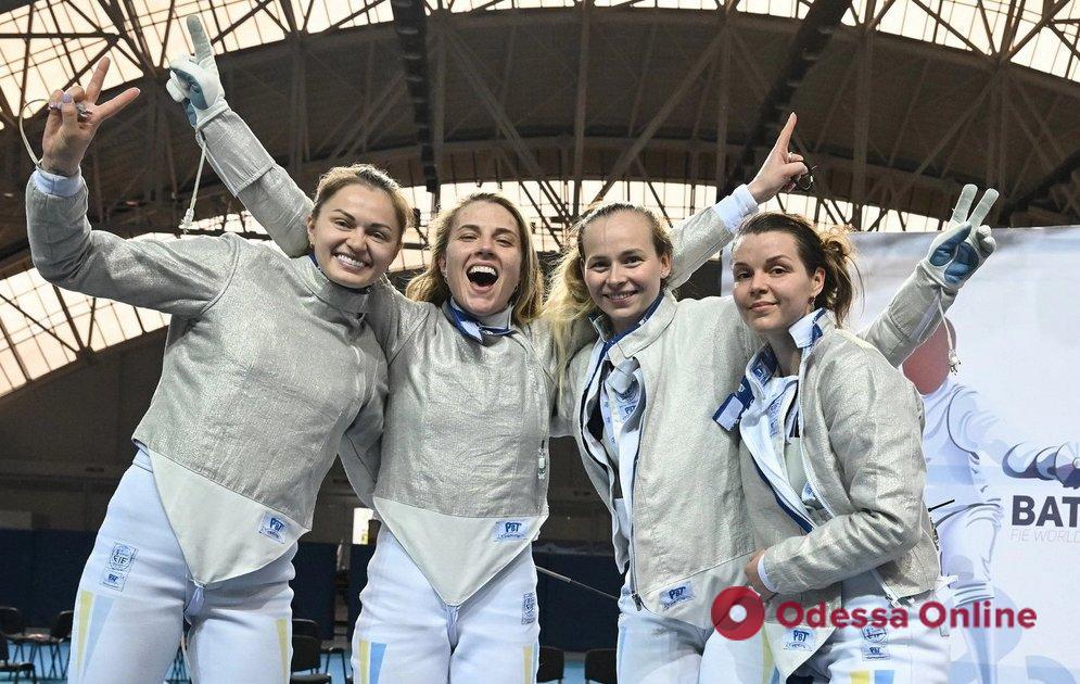Одесские саблистки завоевали «золото» этапа Кубка мира в Грузии