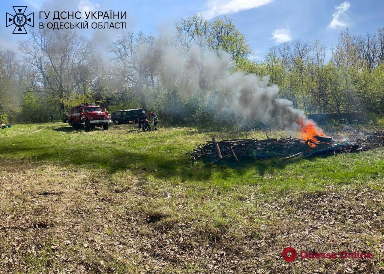 В Одесской области оперативные службы проводят масштабные учения (фото)