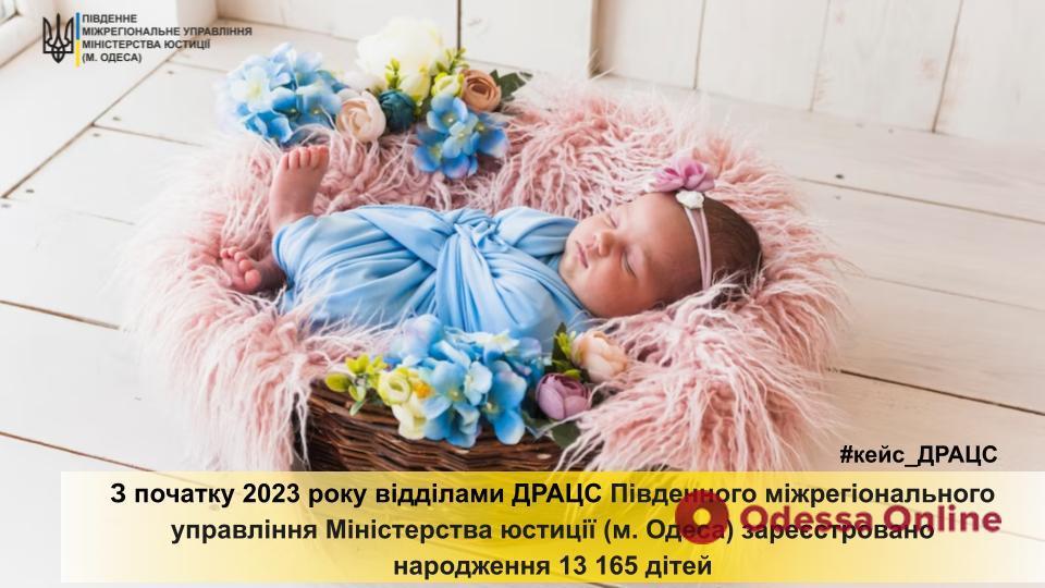 На Одещині з початку року народились понад чотири тисячі маленьких українців
