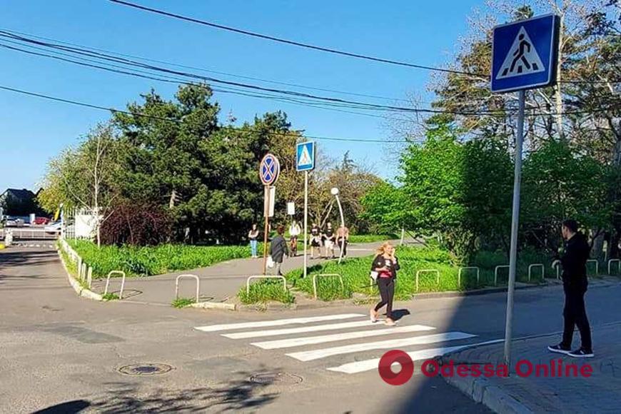 В Одесі оновлюють пішохідні переходи