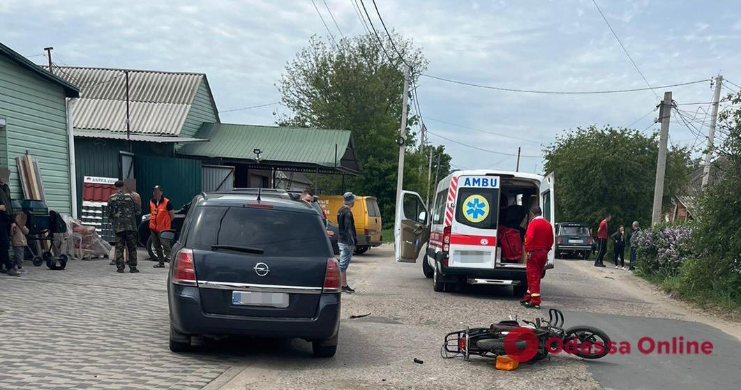 В Одесской области столкнулись авто и мотоцикл